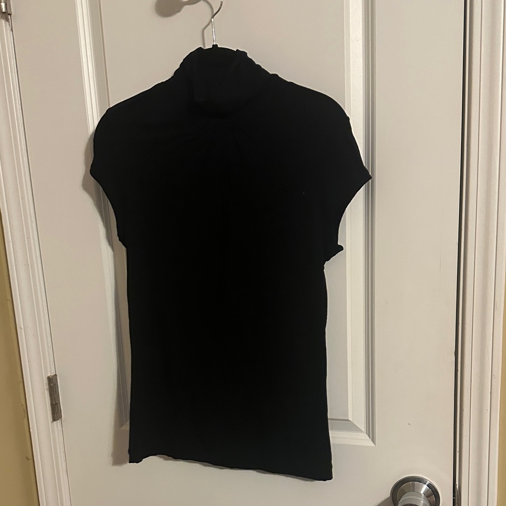 Banana Republic Black Short Sleeve Top